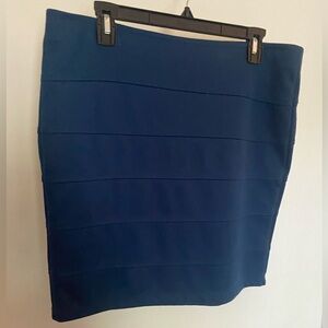 Forever 21 Blue Mini Skirt